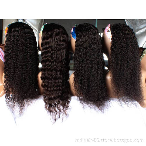 Hot Selling Brazillian Hair Virgin Brazilian Wigs Straight Headband Wigs Manufacturers Unprocessed Human Hair